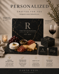 Personalized Serving Board and Coaster Gift Set